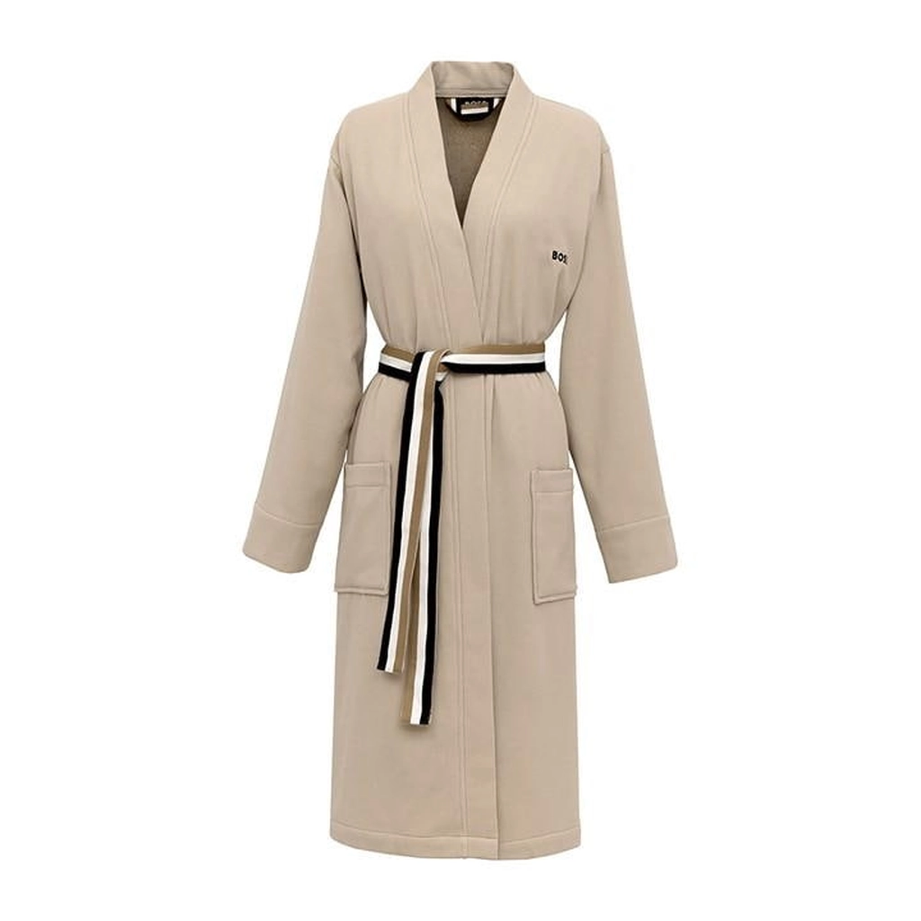 Hugo Boss Cotton Bathrobe - Beige